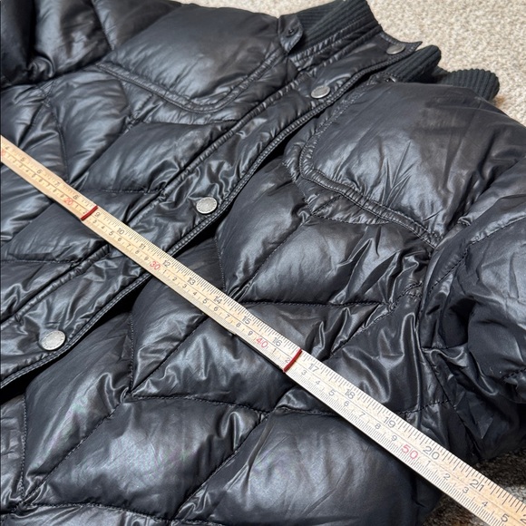 Lands End | Goose Down Puffer Jacket in Black Size 10 12 M Medium - Picture 9 of 14